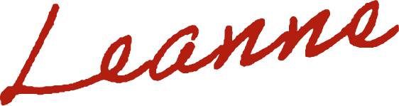 Leanne's signature